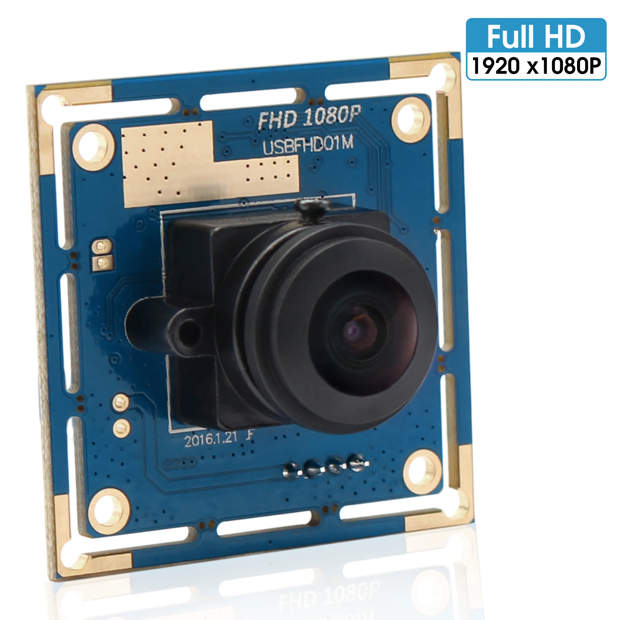 

1080P CMOS OV2710 Camera Module free driver 180degree fisheye camera module full hd wide angle webcam usb for Video record