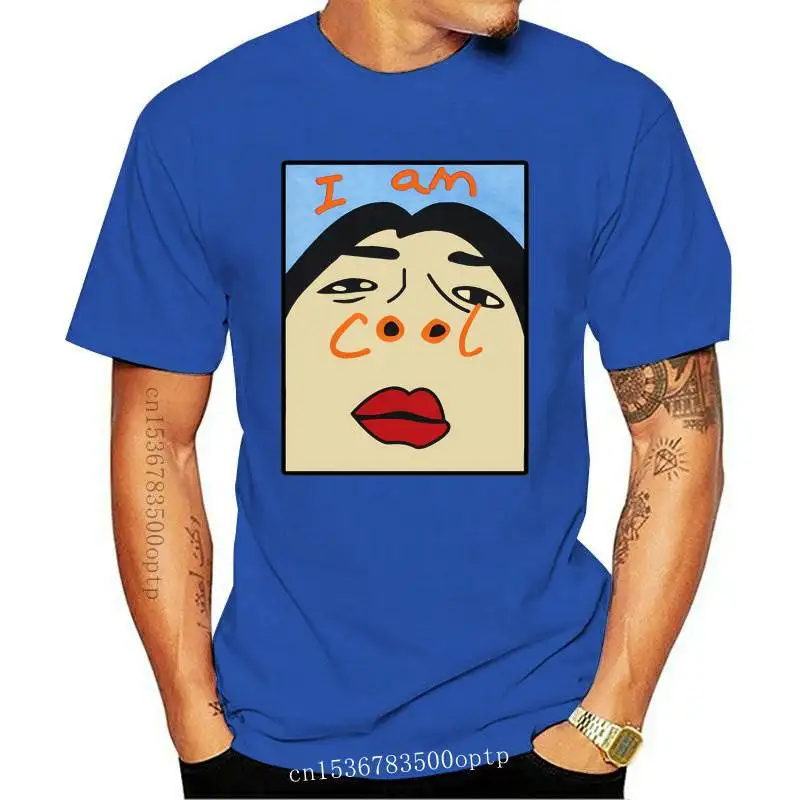 

New I'm cool and funny letter printed summer Harajuku T-shirt Korean women's creative T-Shirt Funny and beautiful fashion big si