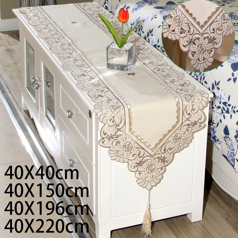 

Household Kitchen Dining Table Cloth Decor Pastoral Floral Banquet Accessories