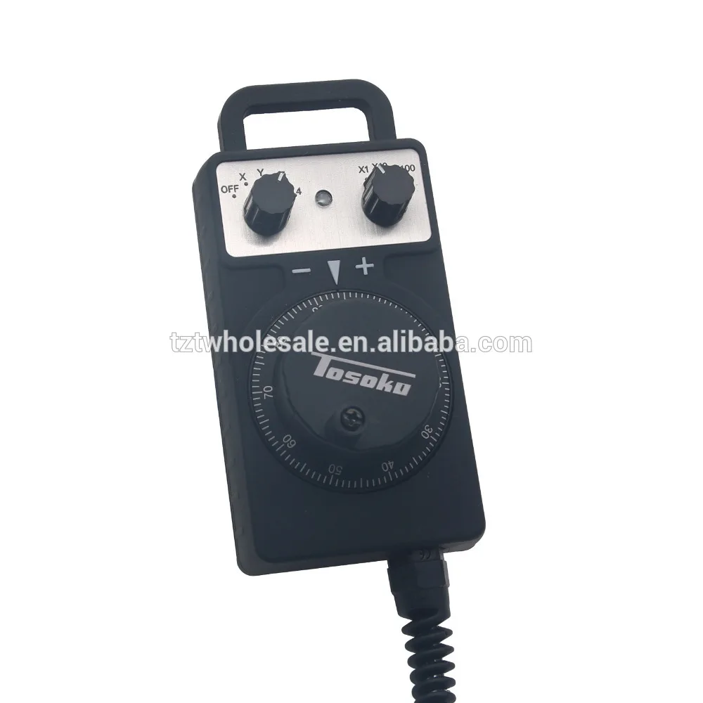 

5V 100PPR AS TOSOKU HC115 CNC Handwheel Handle Manual Pulse Generator for Fanuc System