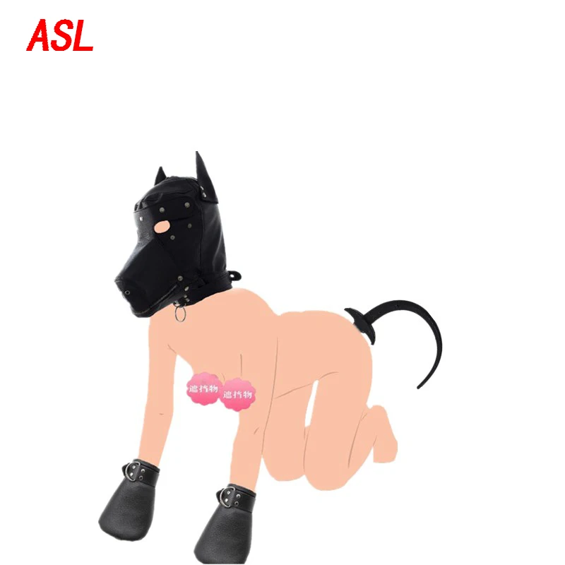 Делюкс щенок играть Фантастическая зависимость комплект хвост собаки с анальной