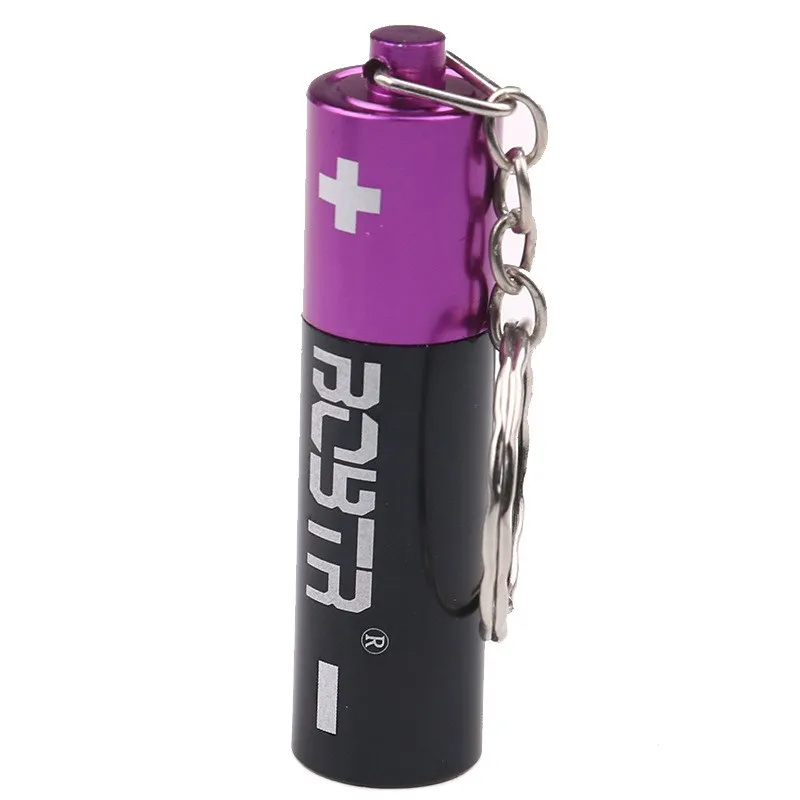 

Metal Weed Tobacco Pipe Pendant Portable Battery Shaped Smoking Pipes Cigarette Accessories Pipas Fumar Hierba