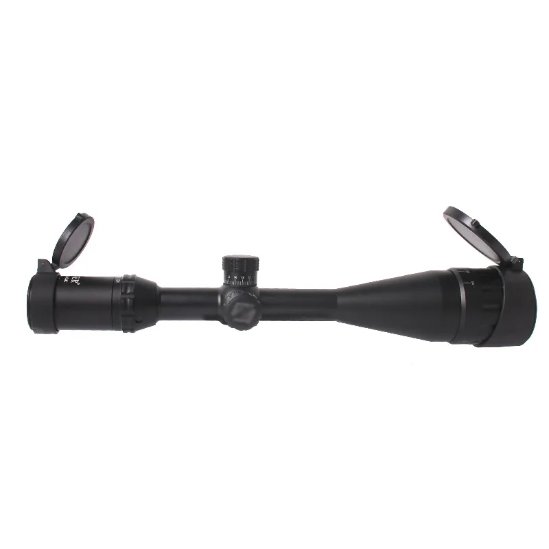 LUGER 6-24X50 Riflescope красный и зеленый ретикальный волоконно-оптический прицел охотничий прицел для винтовки страйкбол Воздушный пистолет с рейкой