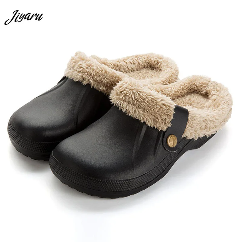 Новые теплые плюшевые тапочки мужские медицинские хирургические сандалии