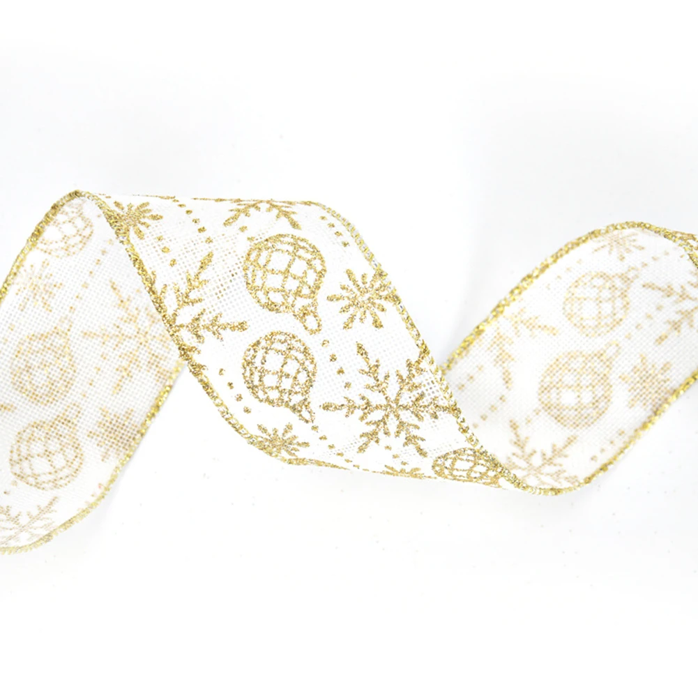 Рождественские снежинки шар печать ленты DIY упаковка вечерние ремесло дерево