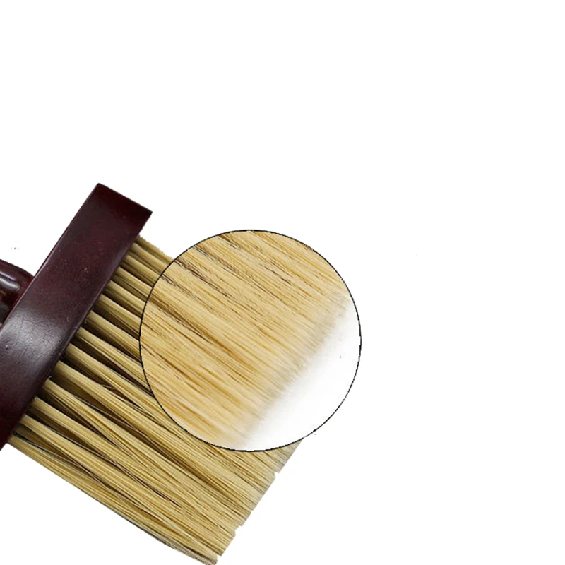 Парикмахерская щетка для удаления пыли деревянная подметания шеи мягкая чистки