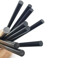10 pcs black color 7mm hot melt glue sticks for electric glue gun car audio craft repair sticks adhesive sealing wax stick