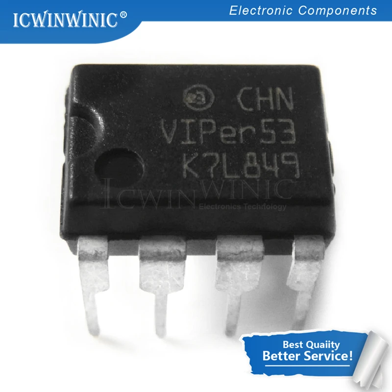

5 шт. VIPER53 DIP8 VIPER53E DIP VIPER53A DIP-8 VIPER53DIP-E