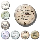 Винтажная цитата, буквенная книжка, магниты на холодильник, часы, магнит на холодильник, сувенирная доска для сообщений, клейкая заметка, украшение для дома