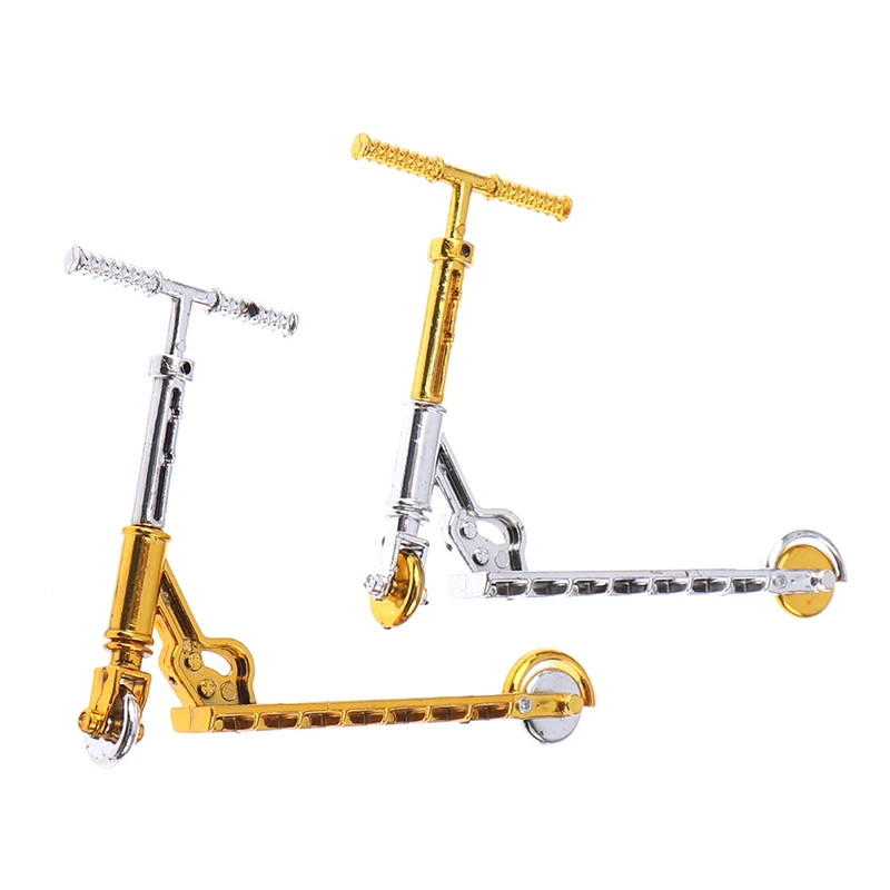 Двухколесный скутер балансир с мини детские развивающие игрушки для пальца