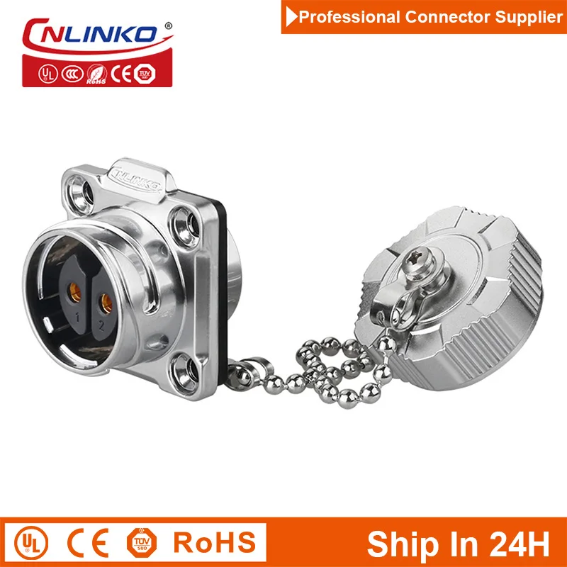 

Cnlinko DH M20 2 3 4 5 7 9 12 Pin Metal Aviation Waterproof Power Connectors Female Socket for Industrial Medical Automobile