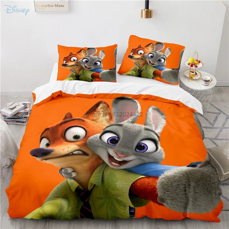 

Мультфильм кролик Джуди из мультфильма «зверополис», лиса Ник Вайлд Disney и изображением героев мультфильма «зверополис» для печати пододея...