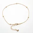 Браслет на ногу Женский, с круглым сердцем, 1 шт.