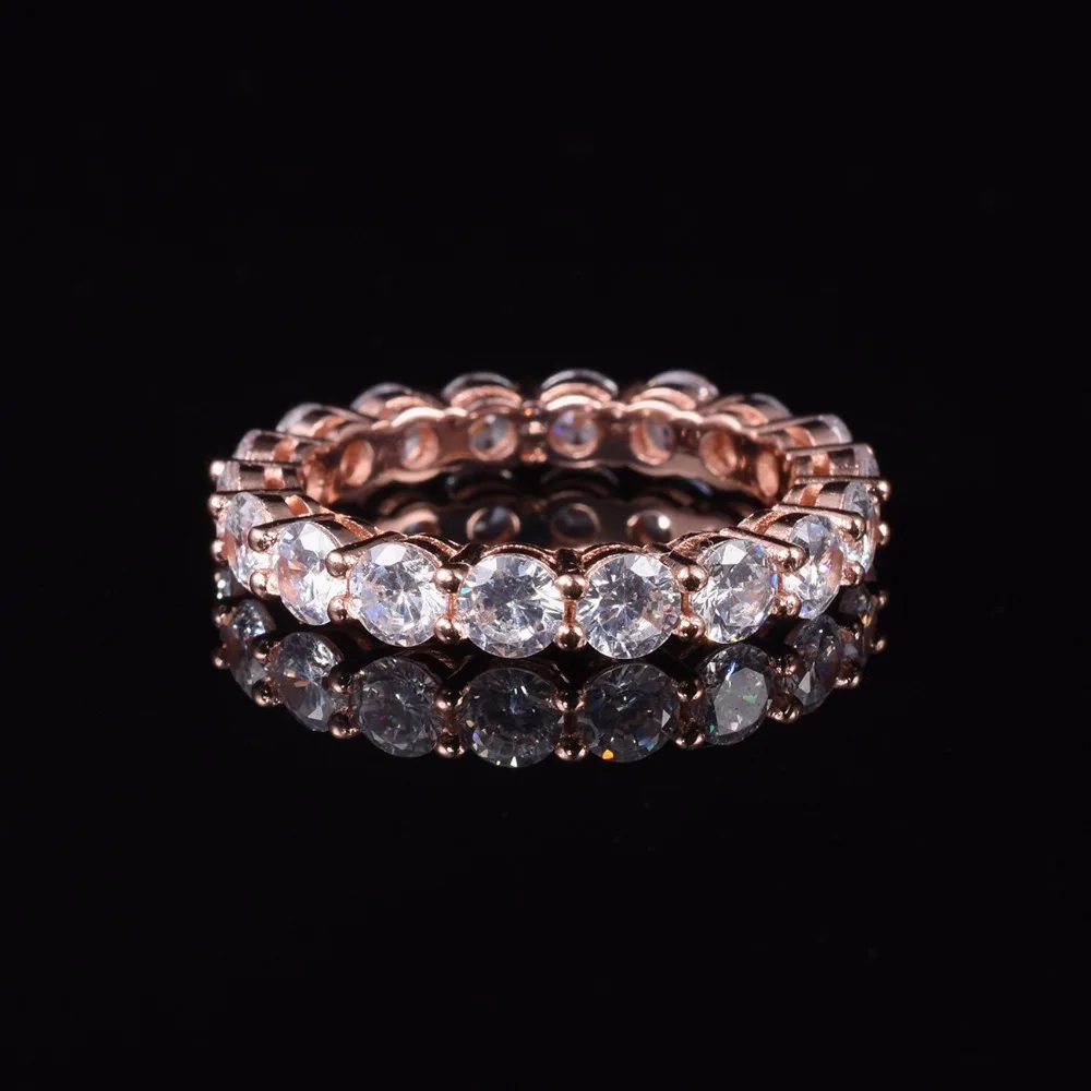 Роскошные обручальные кольца из серебра 925 пробы и золота с инкрустацией