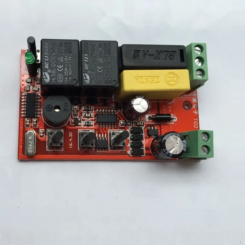 AC110V 220V 240V Интеллектуальный цифровой RF беспроводной переключатель системы дистанционного управления для проекционного экрана 2* передатчик+ 4* приемник