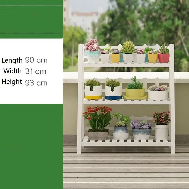 Flores Soporte Interior Estanteria Para Plantas plantenekken Wood Saksi Standi стойка для вырезания балконов полка