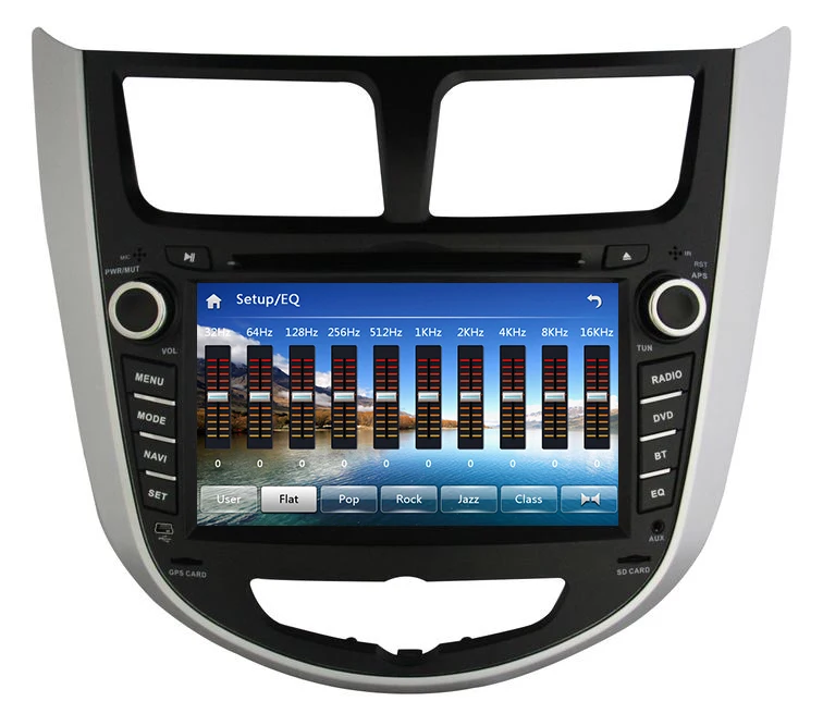 Автомобильный DVD плеер 2 din 7 &quotдля Hyundai Solaris accent Verna i25 gps навигация Bluetooth радио ТВ 3G