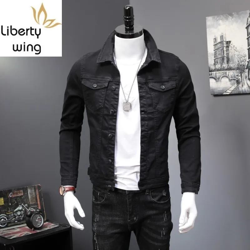 Сезон весна осень Новинка Брендовые мужские футболки с длинным рукавом