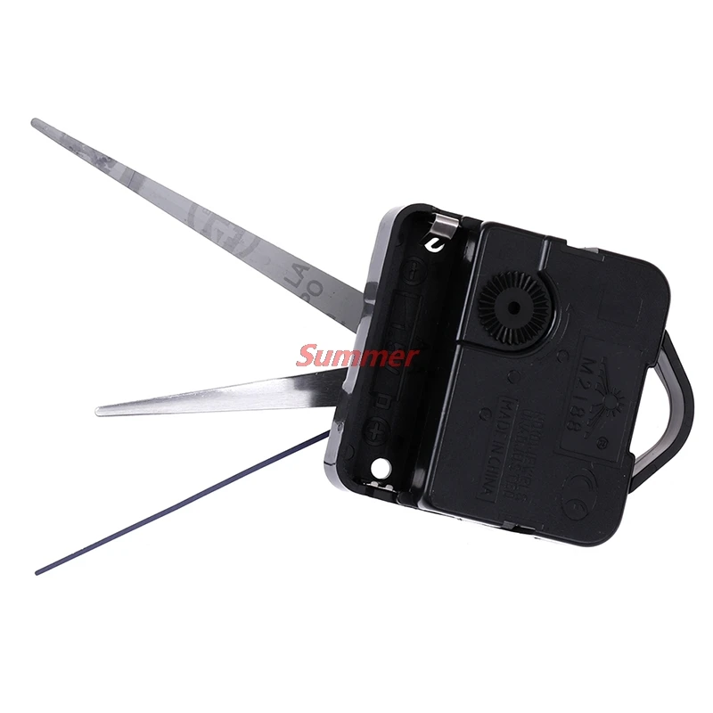 

Practical Silent Wall Clock Quartz Needle Movement Black and Red Hands DIY Replacement Part Repair Kit Tool Set Clock Mechanism
