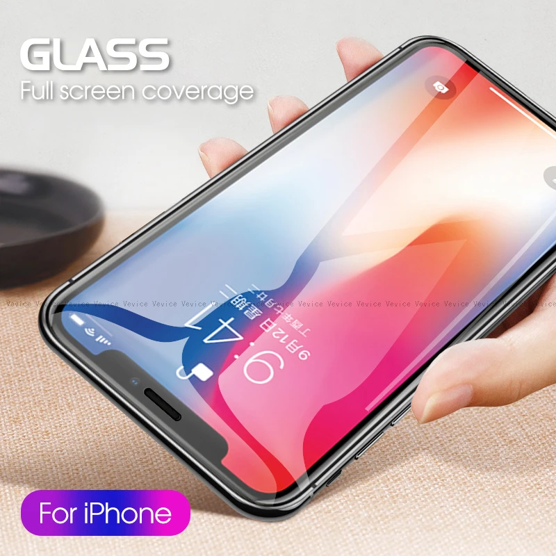 9D Премиум Защита экрана для iPhone 6 S 6s 7 8 Plus 11 Pro Max Hd пленка для iPhone 6 S 6s 7 8 Plus X XS MAX XR 11Pro