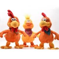crazy funny dancing doll singing cock duck frog chicken electric musical stuffed plush toy loud rooster toys for children