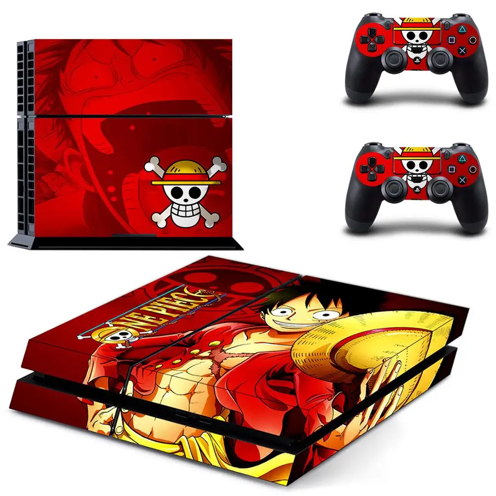 Цельный стикер Luffy для PS4 s Play station 4 Skin PS стикеры наклейки PlayStation консоли и