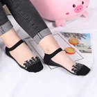 Носки короткие женские в горошек, хлопок, цвет в ассортименте, 3 пары