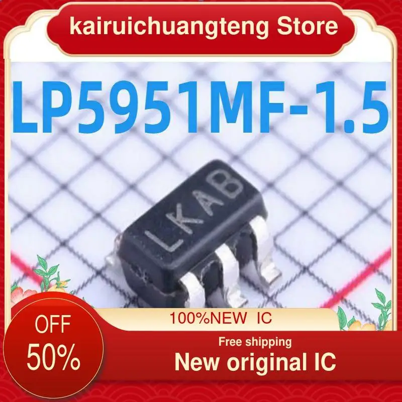 

10-200PCS LP5951MF-1.5/NOPB New original IC