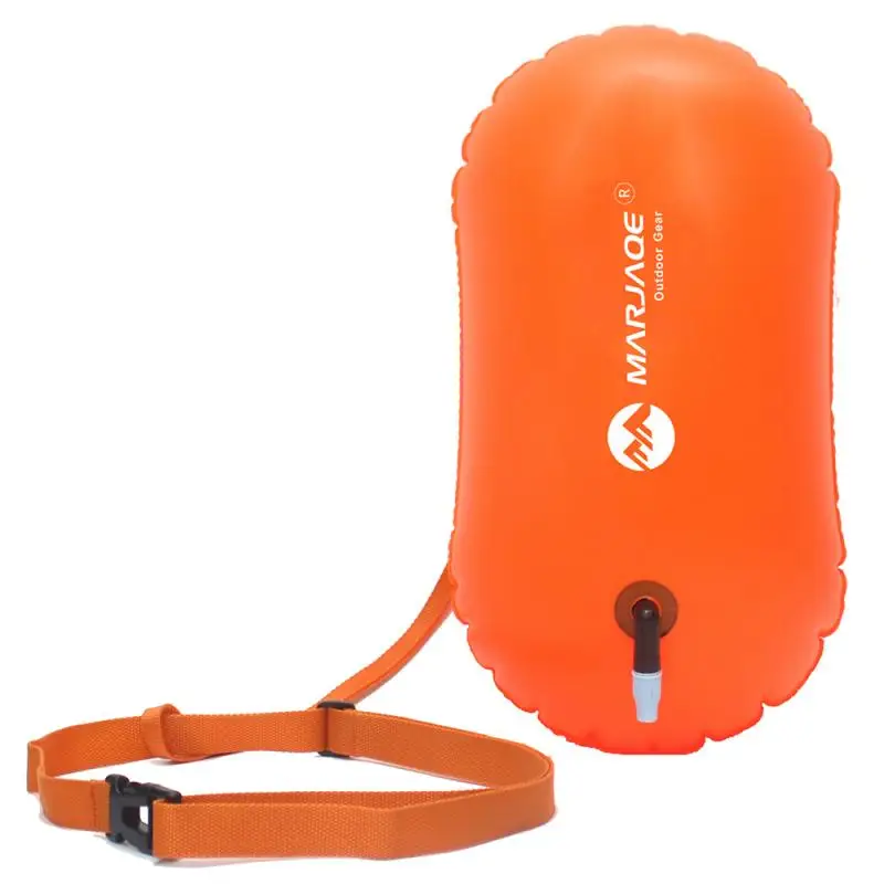 Lightweight Single Balloon Tow Float Swimming Aid Bag Thickening Buoy Anti-Smashing Water Drifting Ball Swimming Safety Buoy