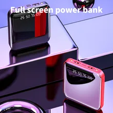 Mini Lcd Power Bank 20000mah Fast Charger 2 Usb  Powerbank Portable Charging For Smart Phone Dropshipping