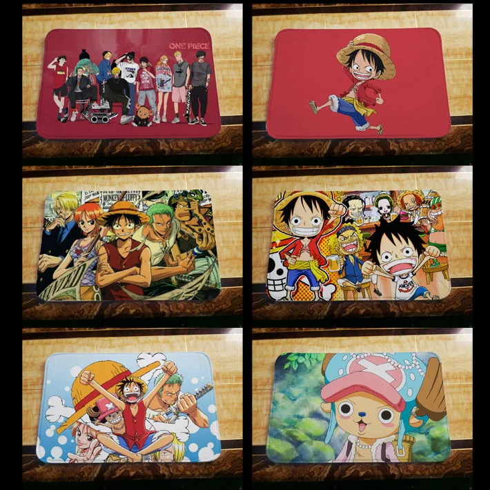 Нескользящий коврик с рисунком обезьяны 60 см Детский ковер Luffy Roronoa Zoro игрушки для