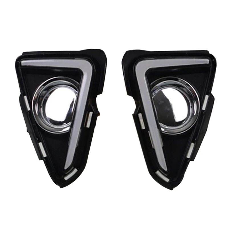 

2Pcs for Toyota RAV4 2016-2018 Two-Color Guide Light Daytime Running Light Daytime Running Light