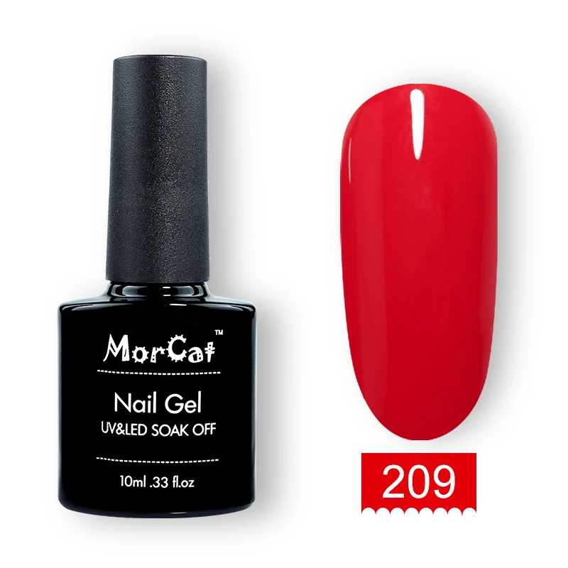 209 MorCat темно-синий УФ-Гель-лак, Гель-лак для ногтей, небесно-голубая серия, гель для ногтей, УФ-лак для нейл-арта, дизайн Vernis, Полупостоянный УФ-гель - Цвет: 209