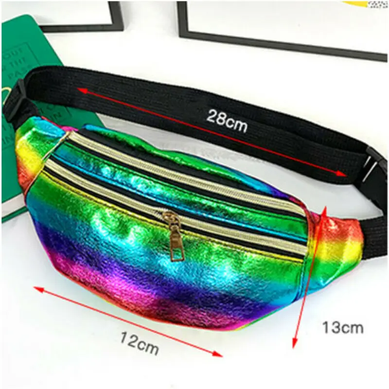 Поясная сумка модная трендовая Женская поясная из искусственной кожи