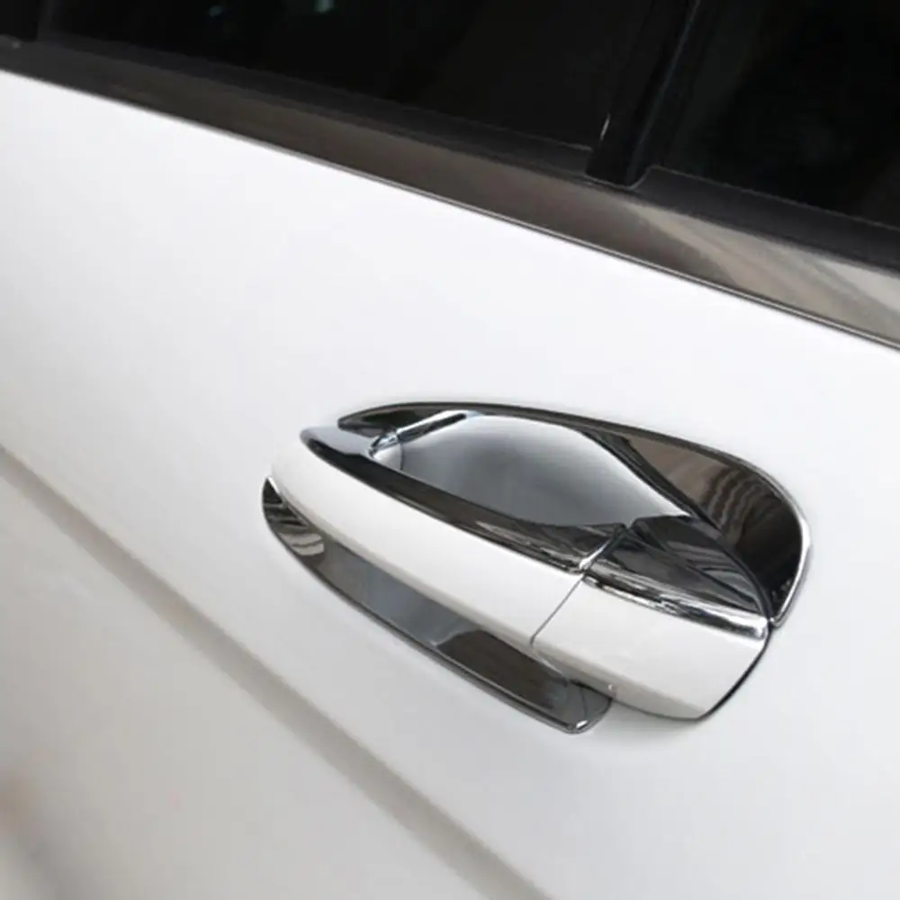 

For Mercedes Benz GLK/GL/ML/C Class W204 X204 ABS Chrome Car Door Handle Cover Trim Sticker Accessories