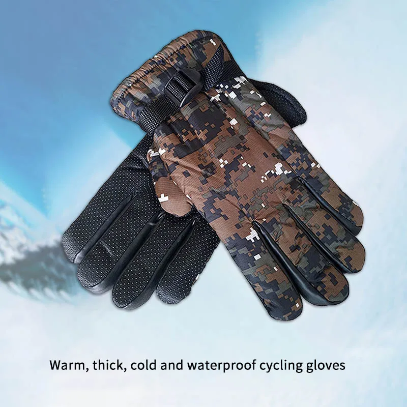 

Hunting Hiking Gloves Snow Tactical Military Men Warm Glove Waterproof Gloves Hunt Hiking Fishing Ski Riding Thermal Glove