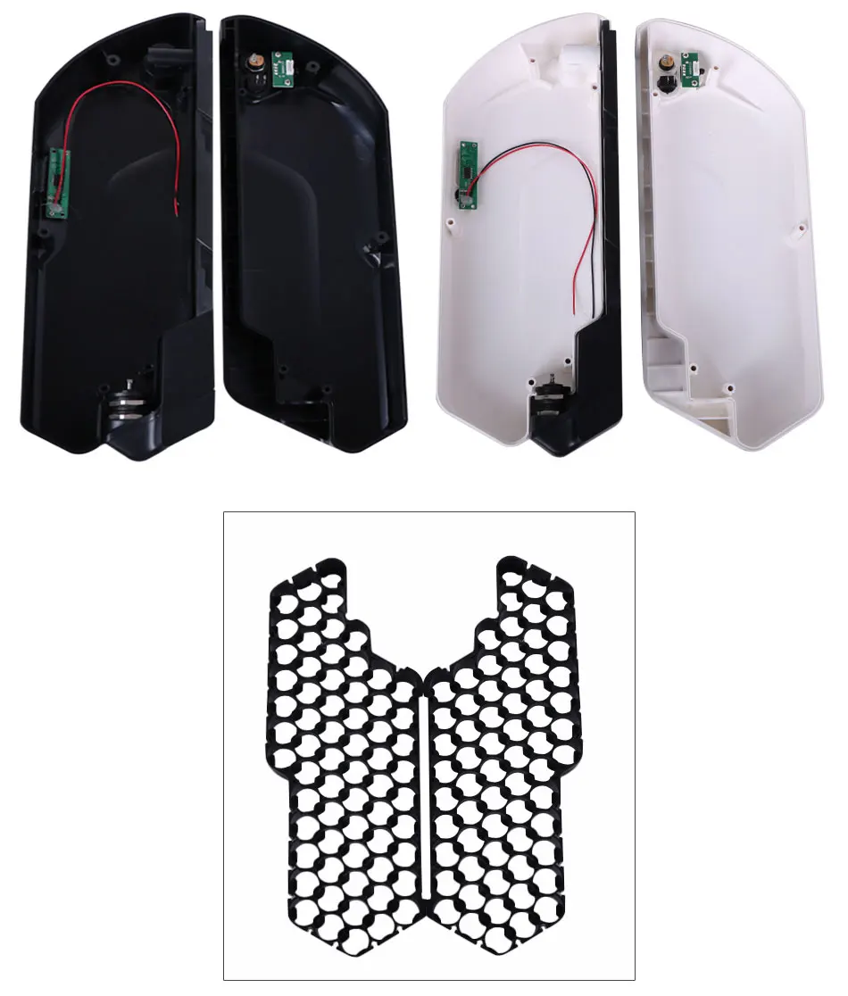 Аккумулятор для электровелосипеда, чехол Tigershark, пуховая трубка, USB 5 В, выход 10 S, 6 P, 13 S, 5 P, никелевые полоски, держатель для сотового телефона 18650