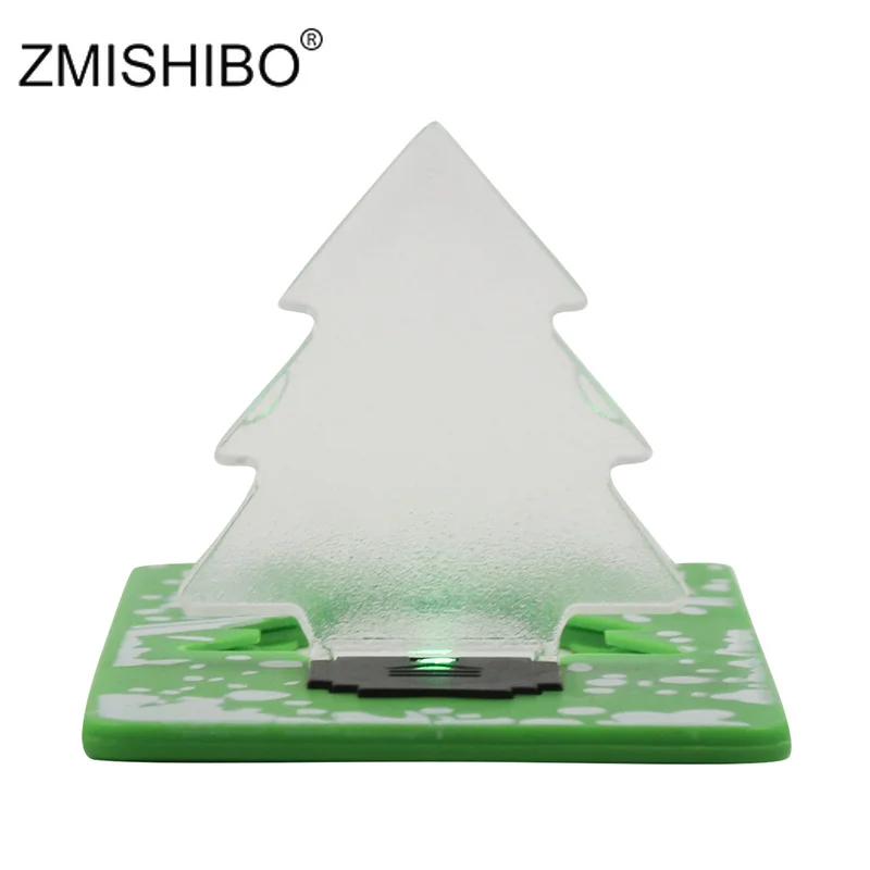 ZMISHIBO 10 шт./лот светодиодная переносная лампа для карт Рождественская елка