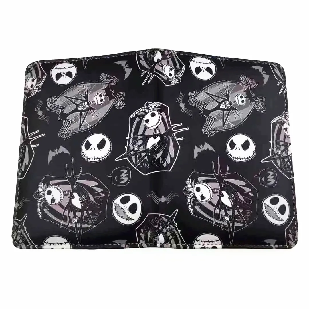 The Nightmare Before Christmas Passport Cover Men Travel ID Card Holder PU Waterproof Women Bag | Багаж и сумки