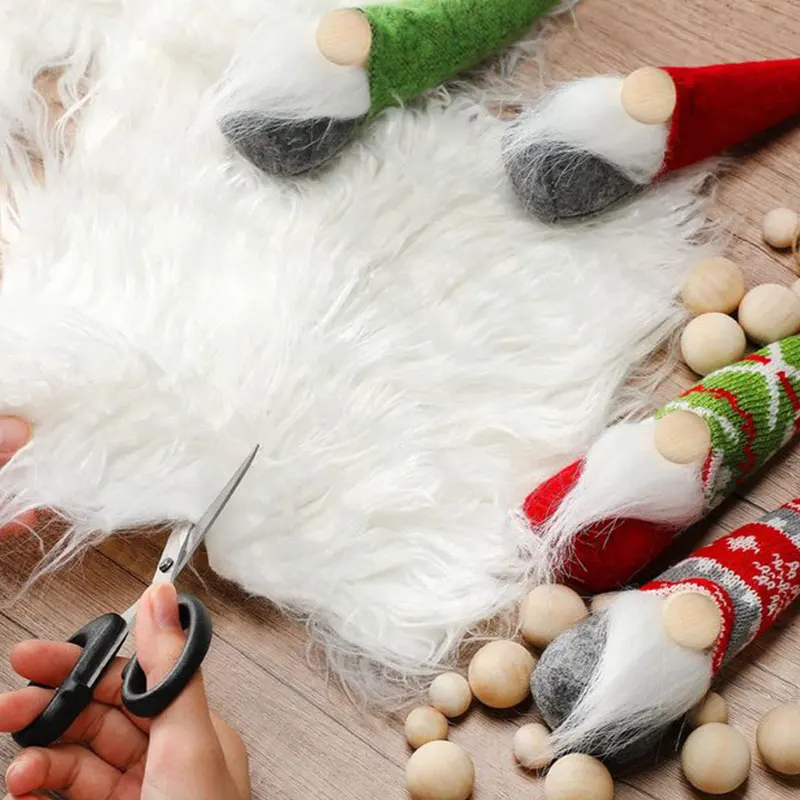 4pcs Soft Furry Ribbon Artificial Rabbit Fur DIY Sewing Trim Good Jacket Tapes Costume Crafts for Garment Edge Shoes - купить по