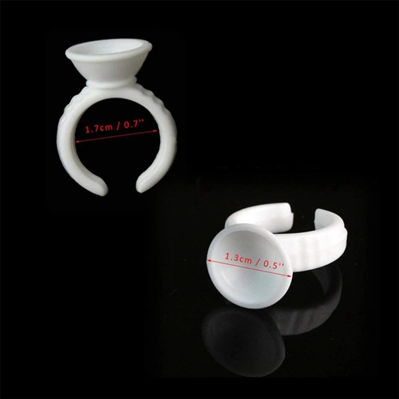 

300Pcs S Disposable Caps Ring Tattoo Ink Cup for Permanent Makeup Pigment Holder Accessories Tattoo Tools