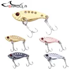 Металлическая Рыболовная Приманка Vib, вес 3-11 г, искусственные рыболовные приманки для ловли окуня, искусственная приманка для троллинга