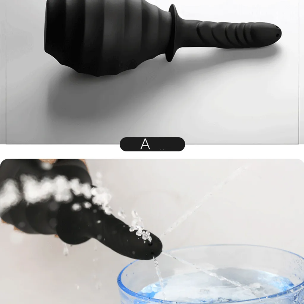 Товары для секс-игрушки силиконовая клизма вагинальная анальная очищающая