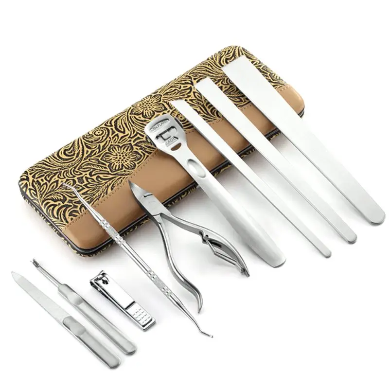 

Pedicure Set Stainless Steel Foot Care Tools Set Dead Skin Remover Feet Skin Cut U2JD