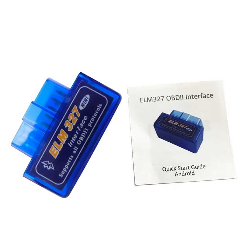 

Super Mini ELM 327 Bluetooth V2.1 Auto OBD2 Diagnostic Scanner Tool ELM327 Mini Works On Android Tourque Without Track