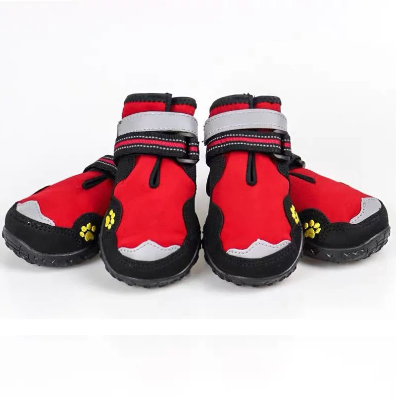 Дышащая водонепроницаемая обувь для собак нескользящая износостойкая