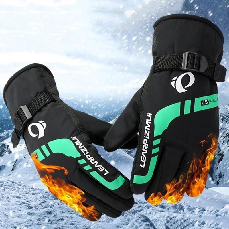 

Winter Men‘s Skiing Riding Gloves Thicken Warm Fashion Skiing Motorcycle Riding Gloves