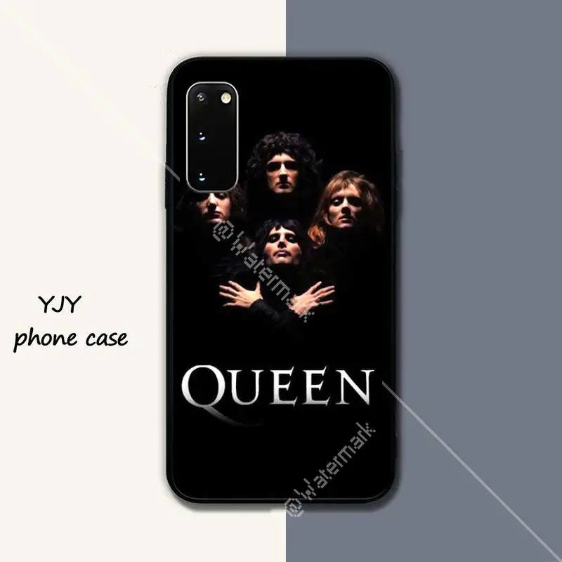 

Queen Band Freddie Mercury Silicone phone cover case for Samsung galaxy s6 s7 edge s8 s9 s10 s10 lite s20 ULTRA plus funda