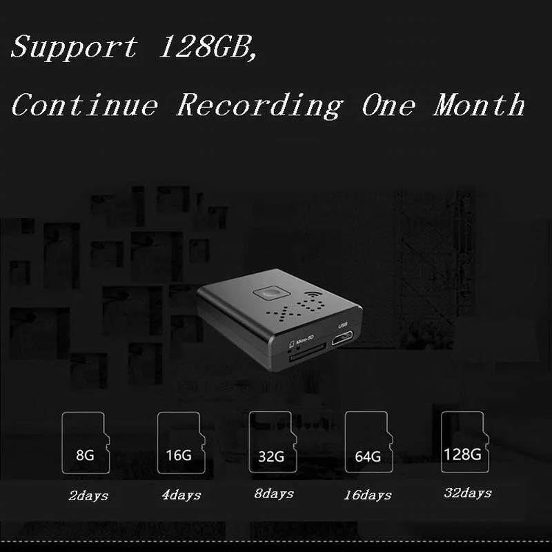 Мини-видеокамера HD 1080P с Wi-Fi Спортивная мини-камера ручкой диктофон инфракрасное