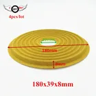 I KEY BUY 4 шт.лот 180 мм x 39 мм НЧ-динамик с пружинной подкладкой 15-18 дюймов НЧ-динамик эластичный волновой центрирующий элемент катушка 39-75 мм свободная резьба
